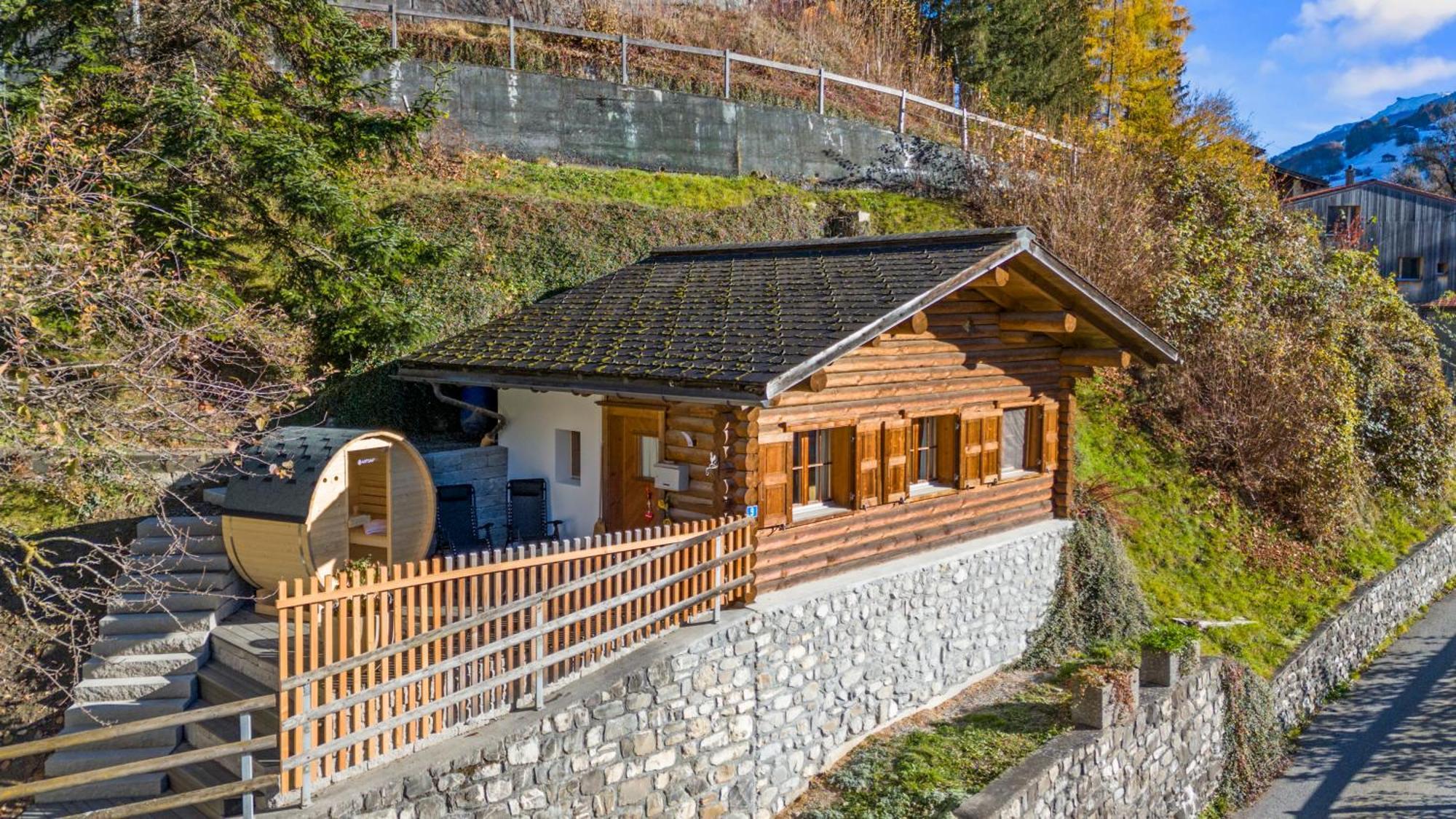 Küblis Gemuetliches Chalet Mit Privater Sauna Und Schoener Aussicht מראה חיצוני תמונה